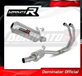 kompletny układ wydechowy z tłumikiem DOMINATOR Full System OV G2 pasujący do motocykla Yamaha YZF-R3 2019 - 2024 2