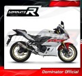 Yamaha YZF-R3 2022 Exhaust Muffler Manifold Collector Auspuff Sportauspuff Silencer Echappement Silencieux Scarico Marmitta Scarichi Escape Wydech Tłumik Kolektor OV DOMINATOR Full Exhaust System EX 3