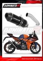 exhaust muffler DOMINATOR HP3 BLACK fits to KTM RC 390 2022  2024
