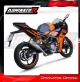 kompletny układ wydechowy z tłumikiem DOMINATOR Full System OV G2 pasujący do motocykla KTM RC 390 2022 - 2024 3