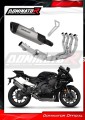 kompletny układ wydechowy z tłumikiem DOMINATOR Full System Tytanowy HP6 pasujący do motocykla Yamaha YZF R1 1000 RN49 2017 - 2019