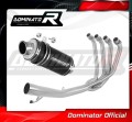 kompletny układ wydechowy z tłumikiem DOMINATOR Full System GP1 CZARNY pasujący do motocykla Suzuki GSX 1250 FA 2010 - 2016 2