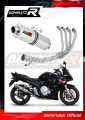 complete exhaust system with muffler DOMINATOR Full System OV fits to Suzuki GSXF 650 2007  2016