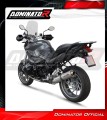 exhaust muffler DOMINATOR homologated road legal ROUND fits to BMW R1200R 2010  2014 3
