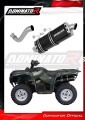 Yamaha YFM 700 Grizzly 2007 - 2015 motorcycle Exhaust Muffler Auspuff Sportauspuff Silencer Echappement Silencieux Scarico Scarichi Escape Wydech Tłumik P7 BLACK Dominator Exhaust System