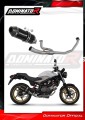 kompletny układ wydechowy z tłumikiem DOMINATOR Full System HP3 CZARNY pasujący do motocykla Honda VTR 250 2009 - 2015
