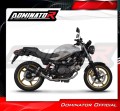complete exhaust system with muffler DOMINATOR Full System HP3 BLACK fits to Honda VTR 250 2009  2015 4