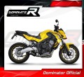 complete exhaust system with muffler DOMINATOR Full System GP BLACK fits to Honda CBR 650 F 2014  2018 2