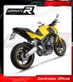 complete exhaust system with muffler DOMINATOR Full System GP BLACK fits to Honda CBR 650 F 2014  2018 3