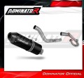 kompletny układ wydechowy z tłumikiem DOMINATOR Full System MX2 CZARNY pasujący do motocykla Honda CRF 300L / Rally 2021 - 2023 2