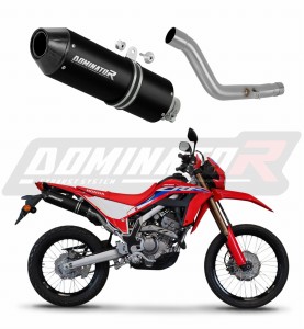 Honda CRF 300L / Rally 2021 - 2023 Toba de esapament MX2 NEGRU + dB killer