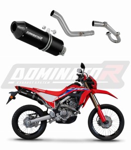 Honda CRF 300L / Rally 2021 - 2023 Sistem complet cu colector si toba de esapament MX2 NEGRU + dB killer