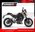 exhaust muffler DOMINATOR GP BLACK fits to KTM 125 Duke 2012  2016 4