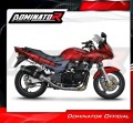 wydech tłumik DOMINATOR Homologowany HP1 CZARNY pasujący do motocykla Kawasaki ZR7 / ZR7S 1999 - 2004 3