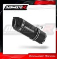 exhaust muffler DOMINATOR HP1 BLACK fits to Kawasaki ZR7 / ZR7S 1999  2004 7