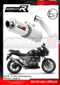 exhaust muffler DOMINATOR homologated road legal ROUND fits to Kawasaki Z750 2004  2006