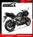 exhaust muffler DOMINATOR homologated road legal GP1 BLACK fits to Kawasaki Z750 2004  2006 3
