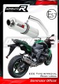 wydech tłumik DOMINATOR Homologowany Okrągły pasujący do motocykla Kawasaki Z750 2007 - 2012