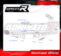 Yamaha XSR 900 2022 - 2023 Full Exhaust System  Muffler Auspuff Sportauspuff Silencer Echappement Silencieux Scarico Scarichi Escape Collector Manifold Wydech Tłumik GP3 Low Level  DOMINATOR 1