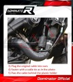 Yamaha XSR 900 2022 - 2023 Full Exhaust System  Muffler Auspuff Sportauspuff Silencer Echappement Silencieux Scarico Scarichi Escape Collector Manifold Wydech Tłumik HP3 BLACK Low Level  DOMINATOR 5