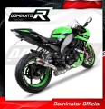 exhaust muffler DOMINATOR homologated road legal GP fits to Kawasaki ZX10R 2008  2010 3