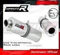 wydech tłumik DOMINATOR Homologowany Owalny pasujący do motocykla Kawasaki ZX9R 1998 - 2002