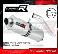 exhaust muffler DOMINATOR homologated road legal OV fits to Kawasaki ZX6R 636 2003  2004