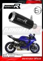 exhaust muffler DOMINATOR homologated road legal GP BLACK fits to Yamaha YZF R1 1000 RN32 2015  2016 5