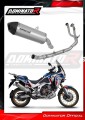 complete exhaust system with muffler DOMINATOR Full System HP7 titanium fits to Honda CRF 1100L Africa Twin Adventure 2020  2023