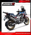 complete exhaust system with muffler DOMINATOR Full System HP7 titanium fits to Honda CRF 1100L Africa Twin Adventure 2020  2023 3
