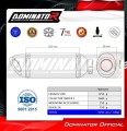 Yamaha Tracer 7 / GT 2020 - 2023 EXHAUST Full System Muffler Auspuff Sportauspuff Silencer Echappement Silencieux Scarico Scarichi Escape Collector Manifold Wydech Tłumik HP8 Titanium DOMINATOR 1