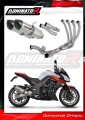 Kawasaki Z1000 2010 - 2013 Full  Exhaust System  Muffler Auspuff Sportauspuff Silencer Echappement Silencieux Scarico Scarichi Escape Collector Manifold Wydech Tłumik HP1 DOMINATOR