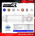 YZF-R3 300 EXHAUST FULL SYSTEM Yamaha Muffler Auspuff Sportauspuff Silencer Echappement Silencieux Scarico Scarichi Escape Wydech Tłumik Carbon Tip HP3 2015 - 2017 DOMINATOR 4