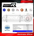 Piaggio Vespa GTS 125 2007 - 2012 motorcycle Exhaust Muffler Auspuff Sportauspuff Silencer Echappement Silencieux Scarico Scarichi Escape Wydech Tłumik  GP1 Dominator 4