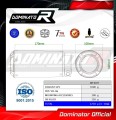 Yamaha YZF R6 2006 - 2016 EXHAUST Muffler Auspuff Sportauspuff Silencer Echappement Silencieux Scarico Scarichi Escape Wydech Tłumik GPS BLACK DOMINATOR EXHAUST SYSTEM 4