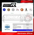 Yamaha YZF R1 R1M 1000 RN65 2020 - 2022 EXHAUST Muffler Auspuff Sportauspuff Silencer Echappement Silencieux Scarico Scarichi Marmitta Escape Wydech Tłumik GP BLACK DOMINATOR EXHAUST SYSTEM 4