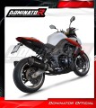 complete exhaust system with muffler DOMINATOR Full System HP1 BLACK fits to Kawasaki Z1000 2014  2016 3