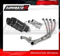 complete exhaust system with muffler DOMINATOR Full System HP1 BLACK fits to Kawasaki Z1000 2017  2020 2