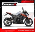 exhaust muffler DOMINATOR HP1 BLACK fits to Kawasaki Z1000 2017  2020 4