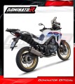 complete exhaust system with muffler DOMINATOR Full System titanium HP6 fits to Honda XL 750 TRANSALP 2023  3