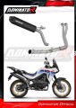 kompletny układ wydechowy z tłumikiem DOMINATOR Full System MX2 CZARNY pasujący do motocykla Honda XL 750 TRANSALP 2023
