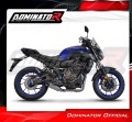 kompletny układ wydechowy z tłumikiem DOMINATOR Full System Tytanowy HP8 pasujący do motocykla Yamaha MT 07 2014 - 2020 4
