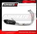 kompletny układ wydechowy z tłumikiem DOMINATOR Full System HP8 CZARNY pasujący do motocykla Yamaha MT 07 2014 - 2020 2