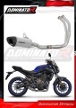 Yamaha XSR 700 2015 - 2020 EXHAUST Collector Manifold Full System Muffler Auspuff Sportauspuff Silencer Echappement Silencieux Scarico Scarichi Escape Wydech Tłumik HP8 TITANIUM Dominator Exhaust System