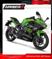 kompletny układ wydechowy z tłumikiem DOMINATOR Full System HP8 CZARNY pasujący do motocykla Kawasaki NINJA 400 2018 - 2022 5