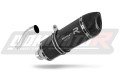 exhaust muffler DOMINATOR HP1 BLACK fits to Aprilia RS 125 1999  2005 2
