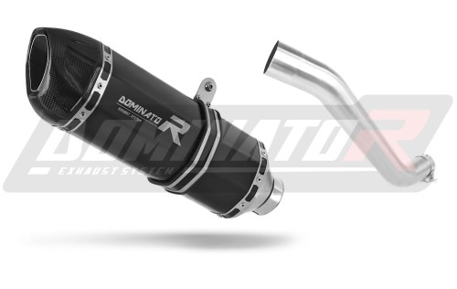 Aprilia Tuono V4 1100 RR 2015 - 2016 EXHAUST Muffler Auspuff Sportauspuff Silencer Echappement Silencieux Scarico Scarichi Escape Wydech Tłumik HP1 BLACK Dominator Exhaust System x