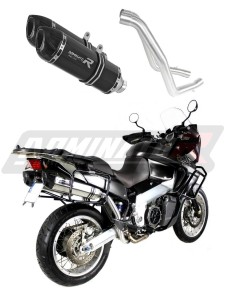 Aprilia ETV 1000 Caponord 2001 - 2004 Toba de esapament HP1 NEGRU + dB killer medium