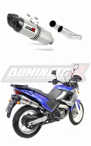 Pegaso 650 Exhaust Aprilia Muffler Auspuff Sportauspuff Silencer Echappement Silencieux Scarico Scarichi Escape Carbon Tip HP1 2001 - 2004 Dominator  x