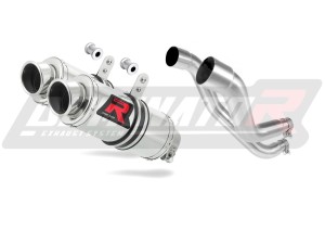 Aprilia Pegaso 650 Strada 2005 - 2006 Exhaust Silencer Muffler GP1 + dB killer medium